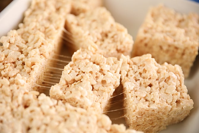 Brown Butter Rice Krispie Treats - Southern Bite