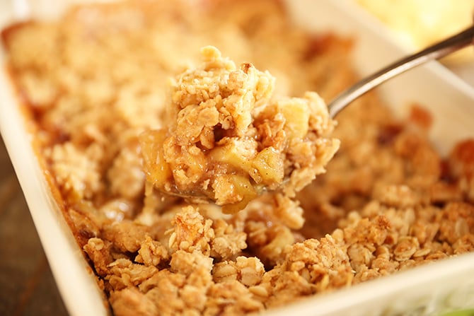 The Best Apple Crisp - Craving Home Cooked