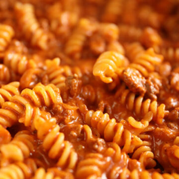Skillet with Creamy Italian Pasta Skillet