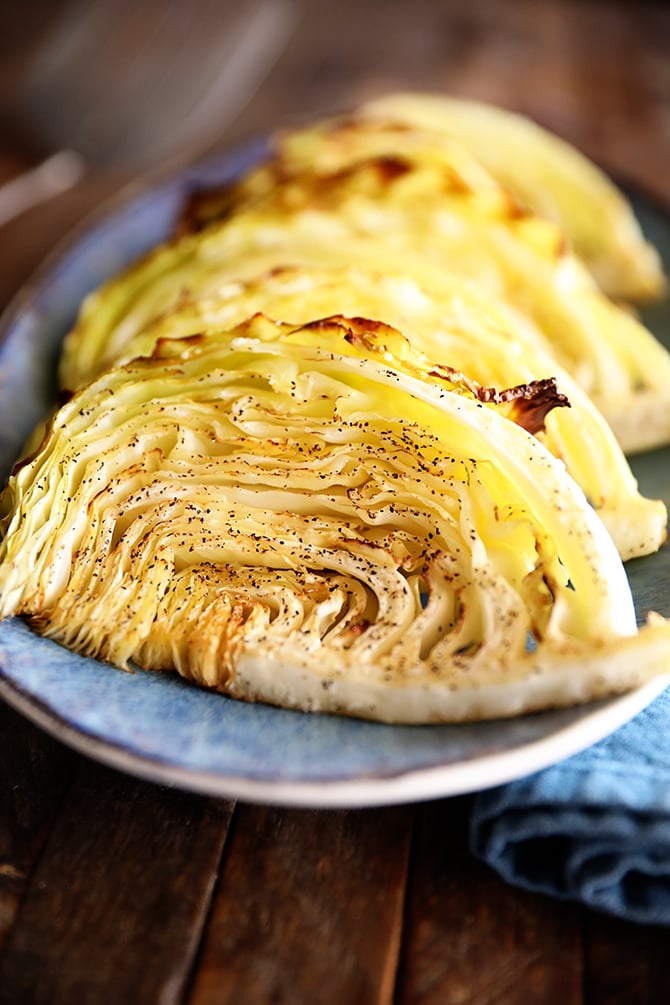 Easy Roasted Cabbage Southern Bite