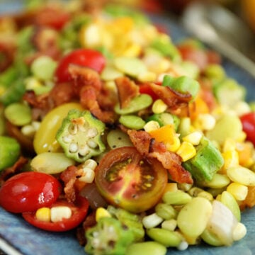 Close-Up of Summer Succotash