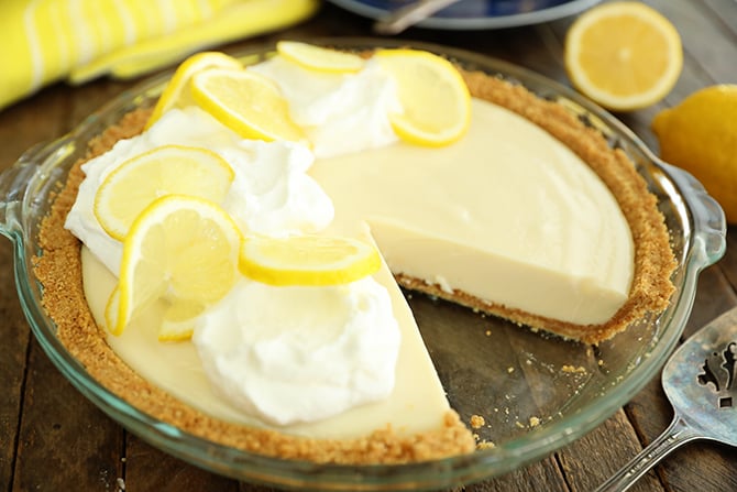 Easy Lemon Cream Pie Southern Bite 