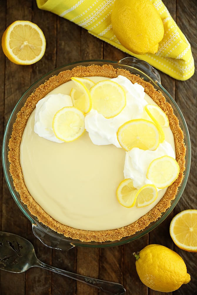 Easy Lemon Cream Pie Southern