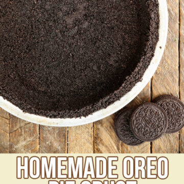 Homemade Oreo Pie Crust