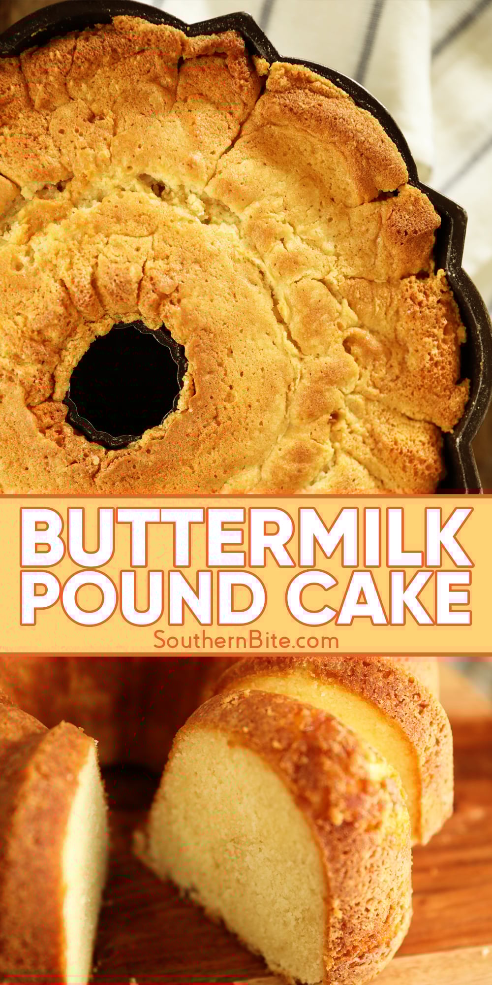 Buttermilk Pound Cake - Southern Bite