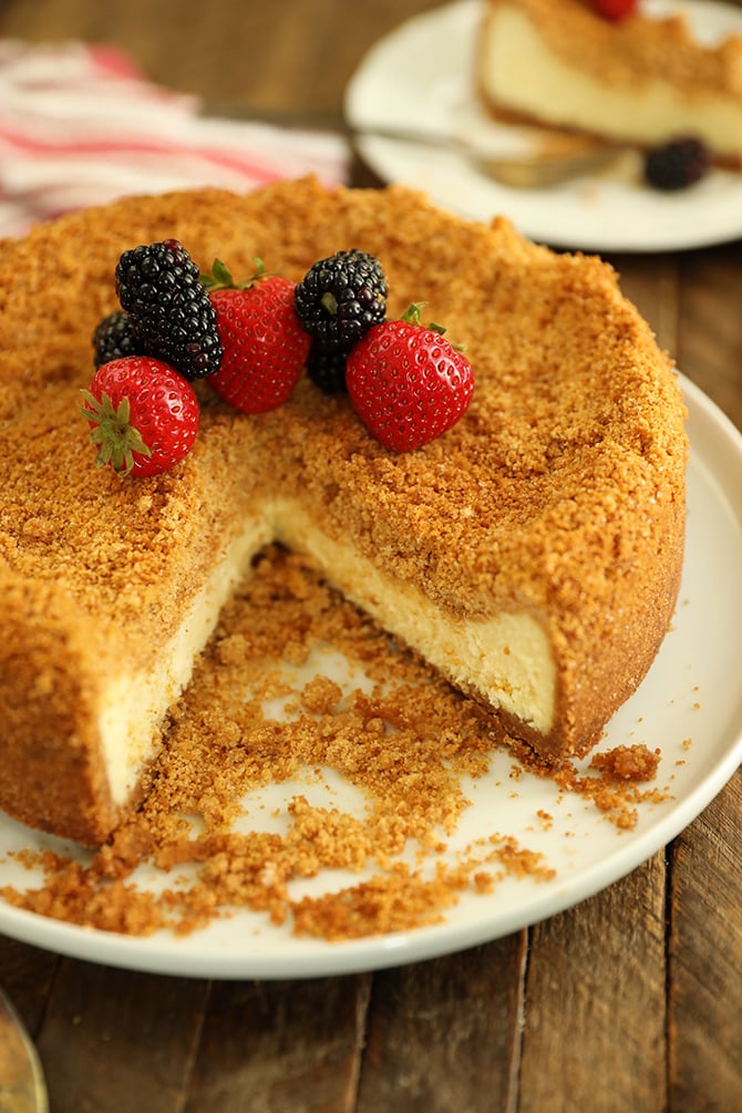 Easy Double Crust Cheesecake