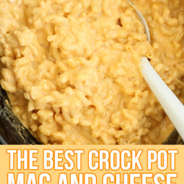 The Best Crock Pot Mac and Cheese - image for Pinterest