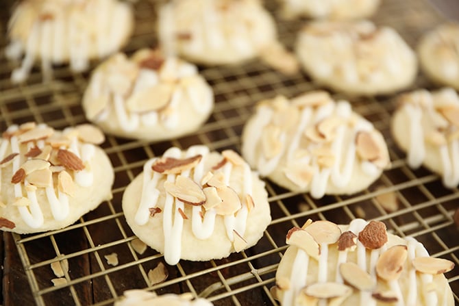 Easy Almond Cookies Southern Bite   Easy Almond Cookies 2 