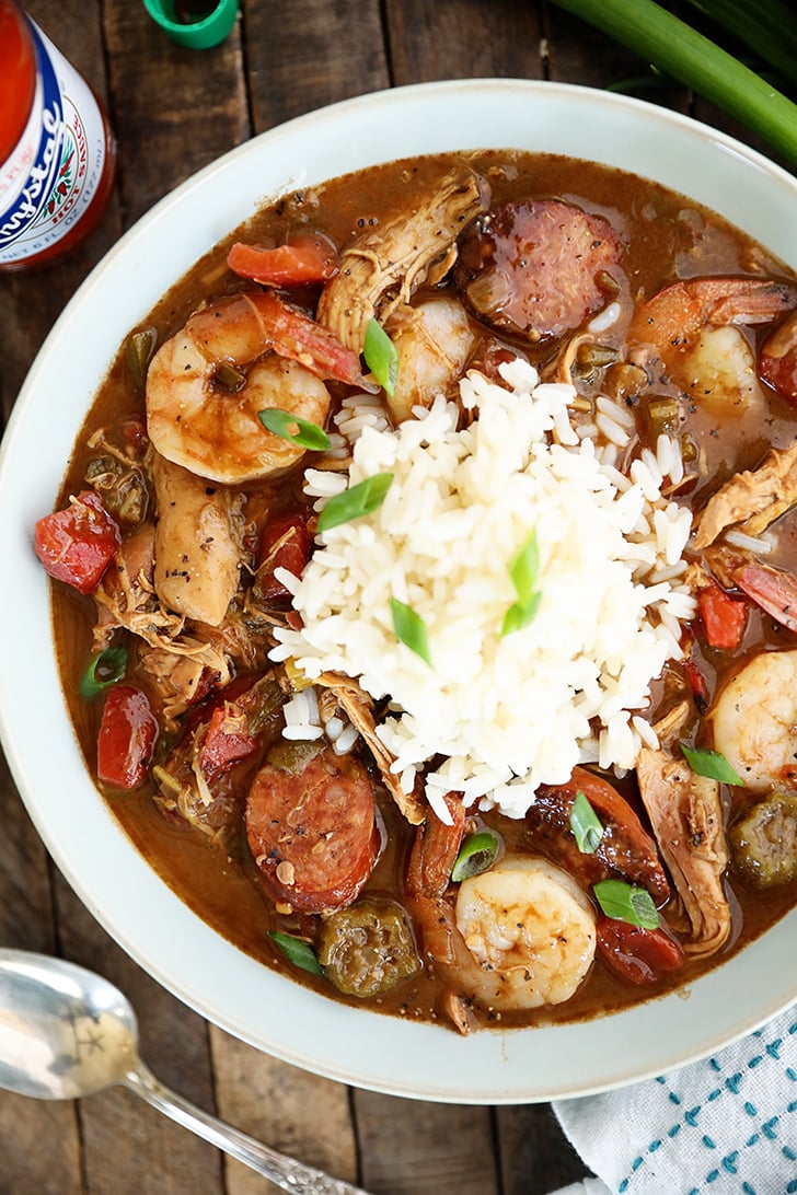 Chicken & Sausage Gumbo (with a Seafood Gumbo Variation!)