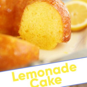 Lemonade Cake - image for Pinterest.