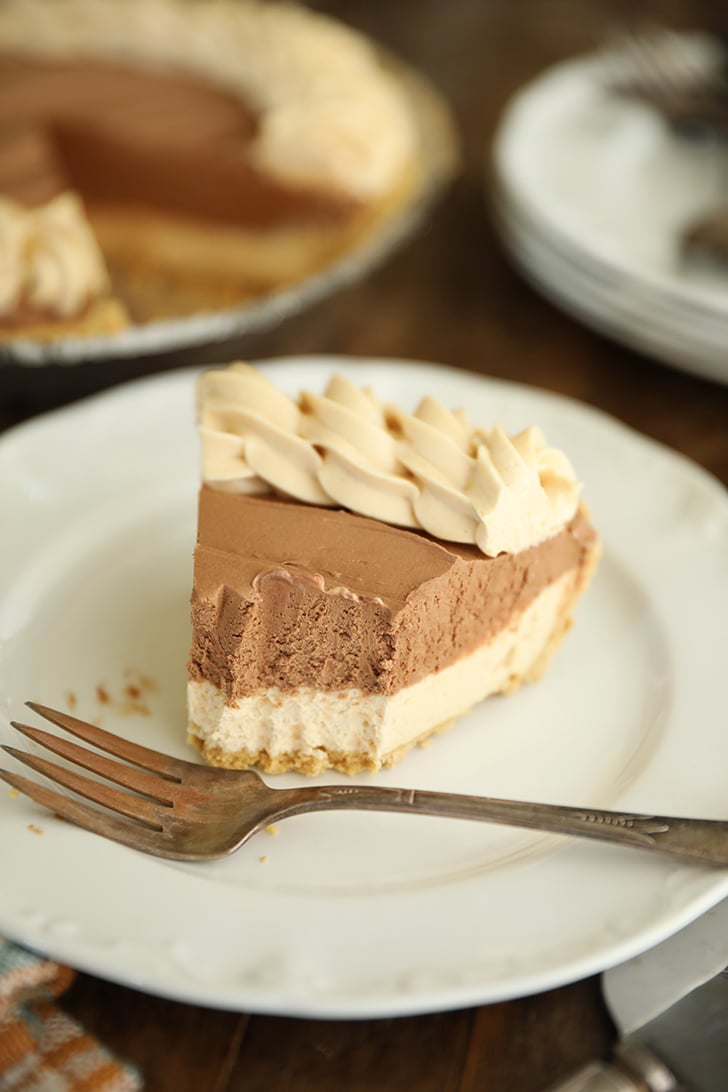 Copycat Costco Peanut Butter Chocolate Pie Recipe (No-Bake)