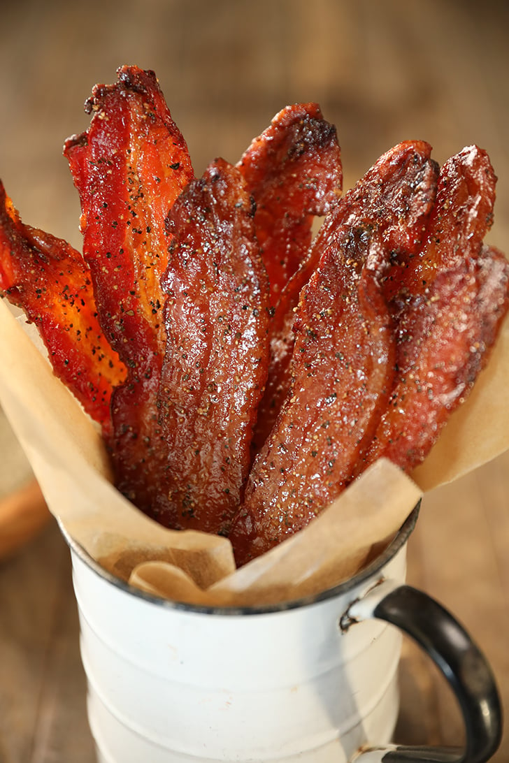 10-Minute Candied Bacon - from Somewhat Simple