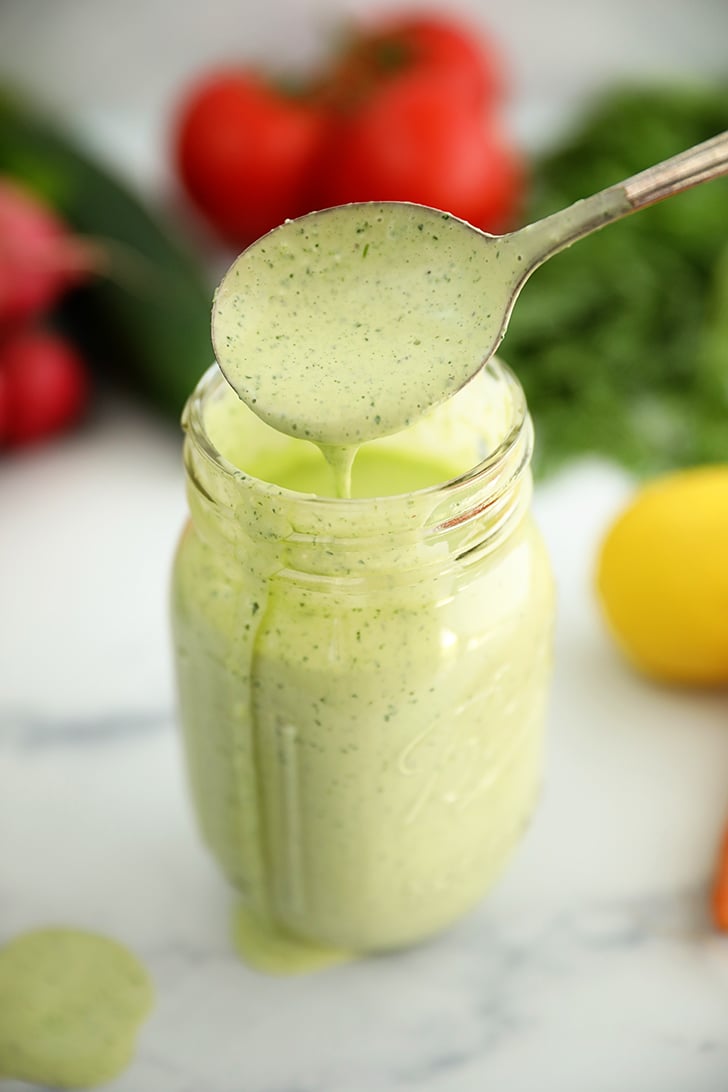 Healthy Green Goddess Dressing - Plays Well With Butter