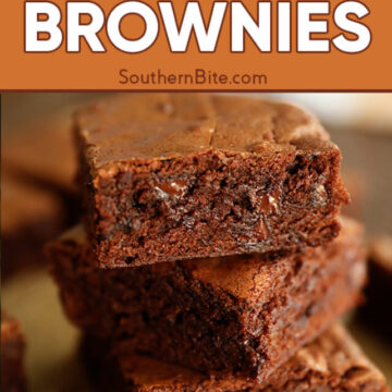 Homemade Brownies - image for Pinterest.