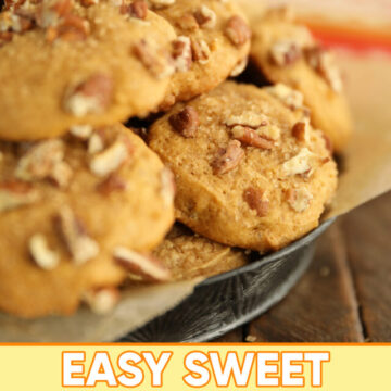 Sweet Potato Cookies -image for Pinterest.