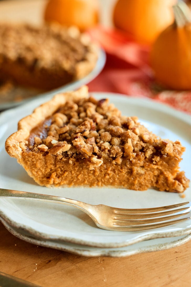 Slice of Pumpkin Pie.