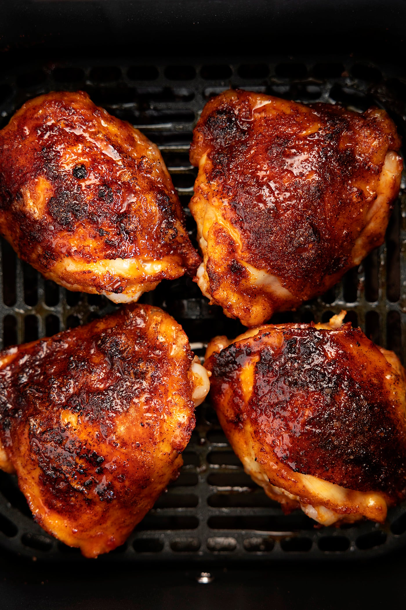 Air Fryer Hot Honey Chicken Thighs - Southern Bite