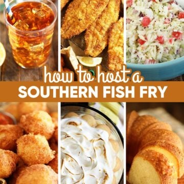 How to Host a Southern Fish Fry Image for Pinterest.
