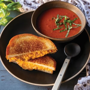 Grilled Cheese and Tomato Soup