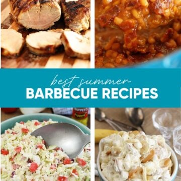 Best Summer Barbecue Recipes Image for Pinterest.