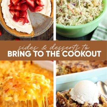 What to Bring to the Cookout: Best Sides & Desserts Image for Pinterest.